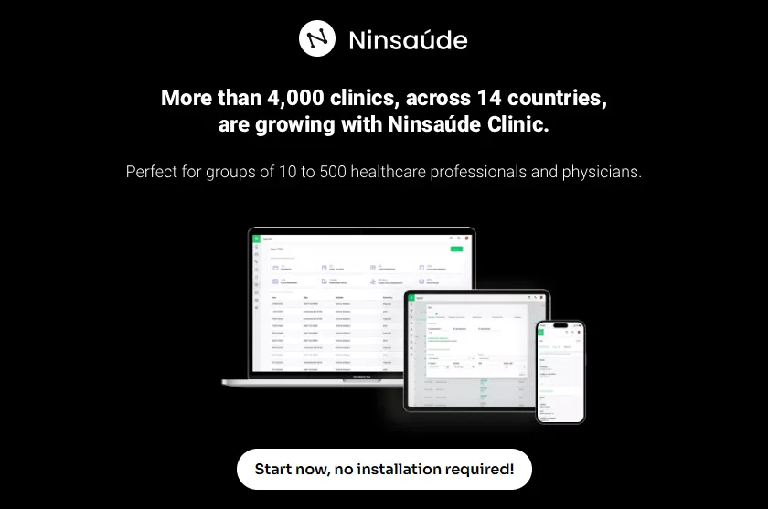 Start now, no installation required